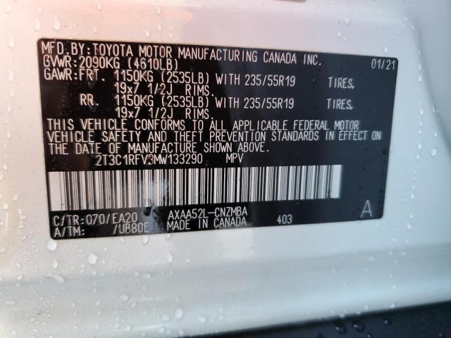 Photo 12 VIN: 2T3C1RFV3MW133290 - TOYOTA RAV4 