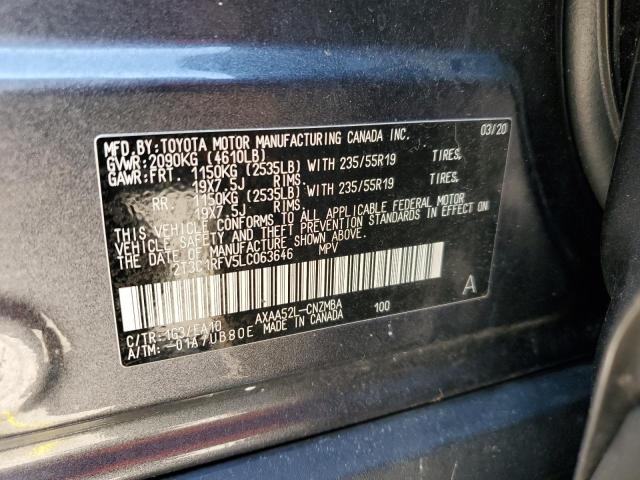 Photo 13 VIN: 2T3C1RFV5LC063646 - TOYOTA RAV4 XLE P 