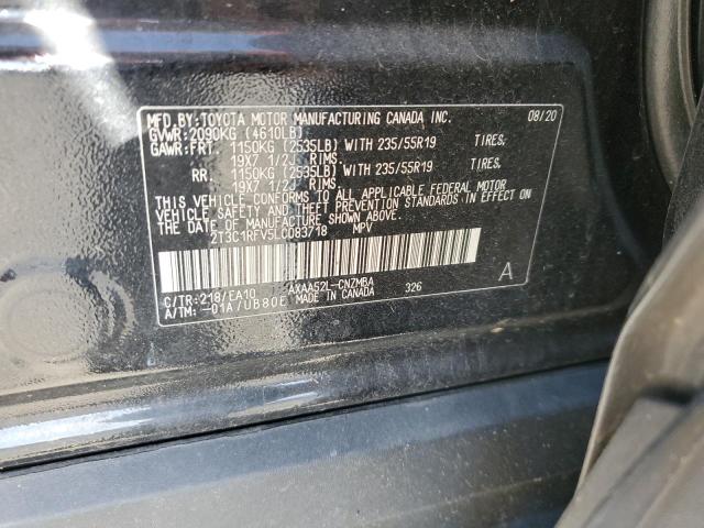 Photo 11 VIN: 2T3C1RFV5LC083718 - TOYOTA RAV4 XLE P 