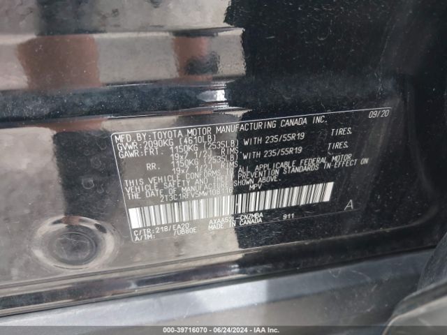 Photo 8 VIN: 2T3C1RFV5MW108116 - TOYOTA RAV4 