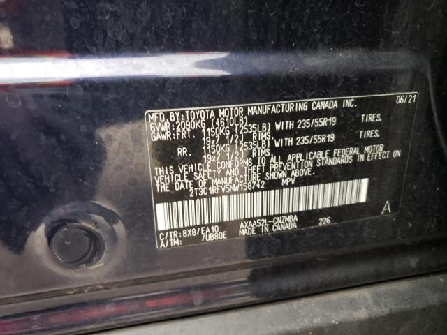 Photo 11 VIN: 2T3C1RFV5MW158742 - TOYOTA RAV4 