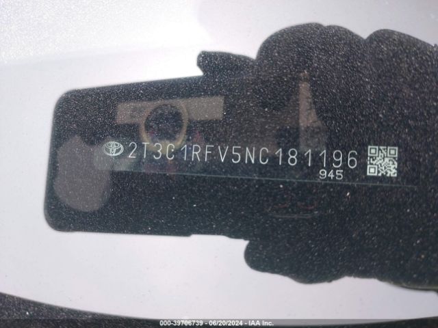 Photo 8 VIN: 2T3C1RFV5NC181196 - TOYOTA RAV4 