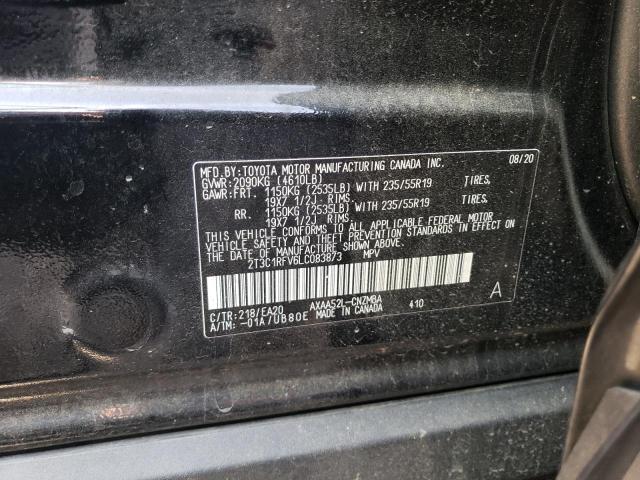 Photo 11 VIN: 2T3C1RFV6LC083873 - TOYOTA RAV4 XLE P 