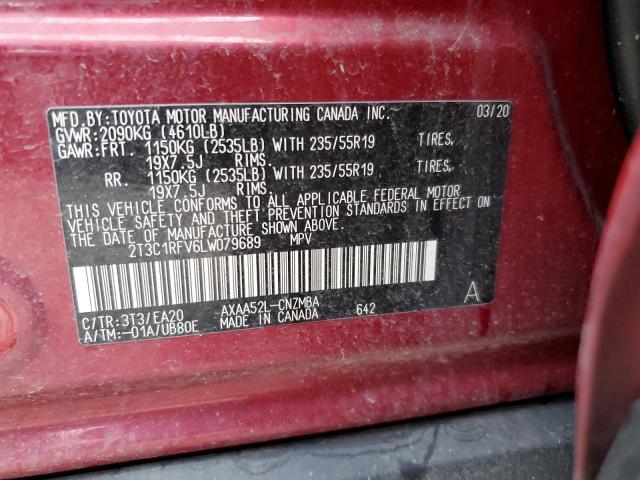 Photo 13 VIN: 2T3C1RFV6LW079689 - TOYOTA RAV4 XLE P 