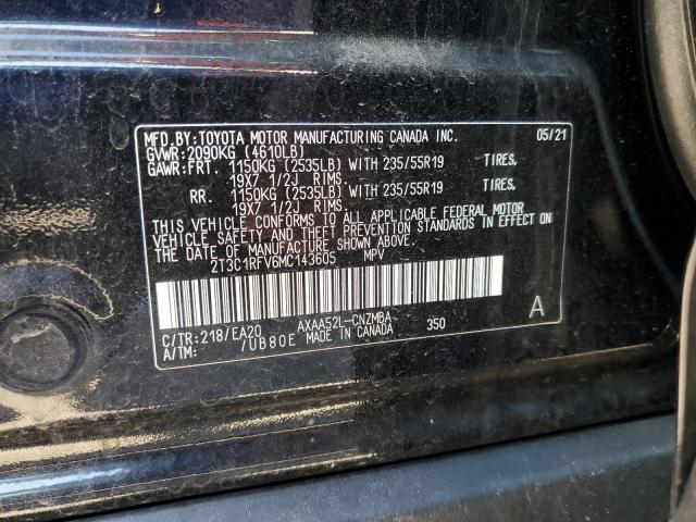 Photo 12 VIN: 2T3C1RFV6MC143605 - TOYOTA RAV4 