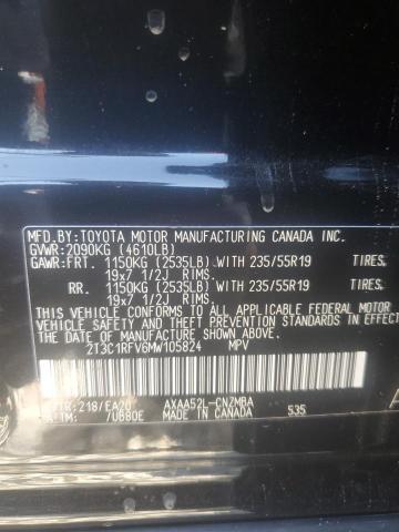 Photo 12 VIN: 2T3C1RFV6MW105824 - TOYOTA RAV4 XLE P 