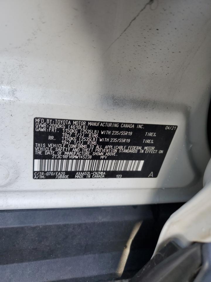 Photo 11 VIN: 2T3C1RFV6MW145238 - TOYOTA RAV 4 