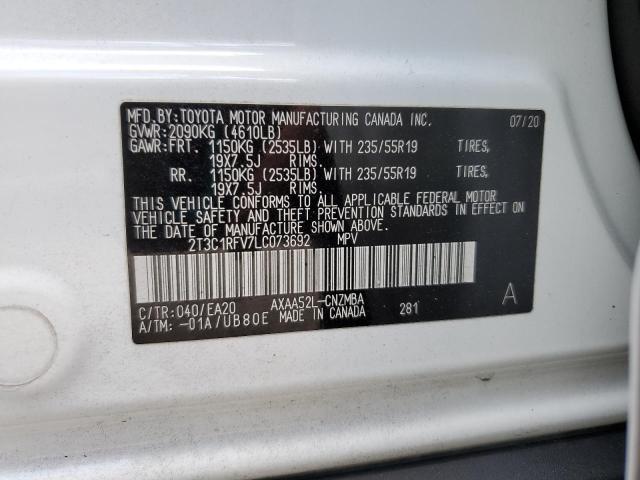 Photo 13 VIN: 2T3C1RFV7LC073692 - TOYOTA RAV4 