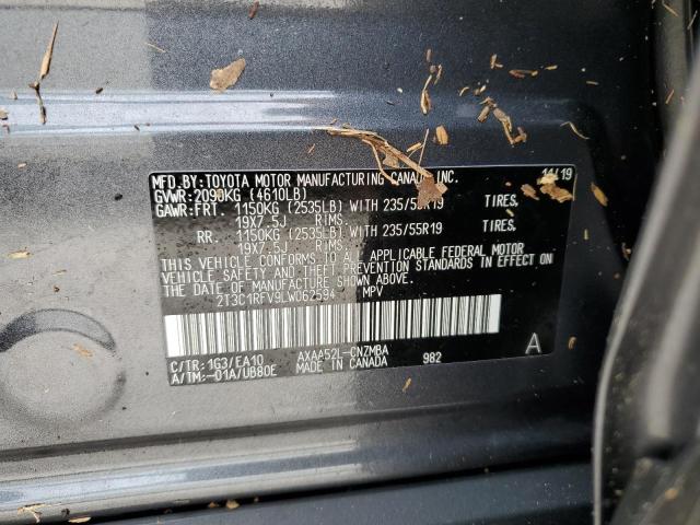 Photo 9 VIN: 2T3C1RFV9LW062594 - TOYOTA RAV4 XLE P 