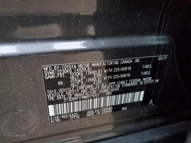 Photo 13 VIN: 2T3D6RFV1MW021643 - TOYOTA RAV4 LIMIT 