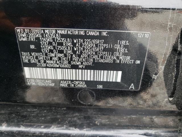 Photo 13 VIN: 2T3DF4DV0BW106802 - TOYOTA RAV4 LIMIT 