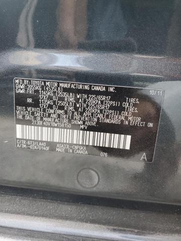 Photo 11 VIN: 2T3DF4DV1BW158150 - TOYOTA RAV4 LIMIT 