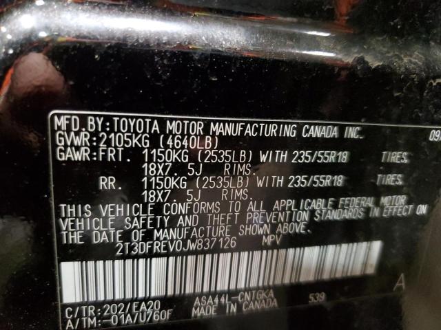 Photo 11 VIN: 2T3DFREV0JW837126 - TOYOTA RAV4 