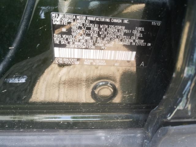 Photo 9 VIN: 2T3DFREV2DW113586 - TOYOTA RAV4 LIMIT 