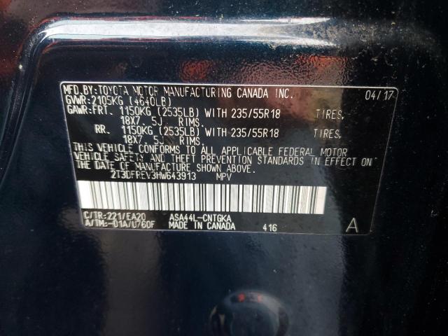 Photo 11 VIN: 2T3DFREV3HW643913 - TOYOTA RAV4 LIMIT 