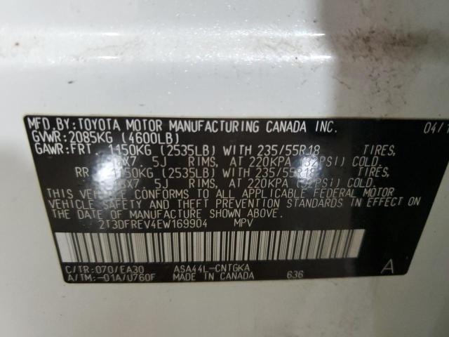 Photo 12 VIN: 2T3DFREV4EW169904 - TOYOTA RAV4 LIMIT 