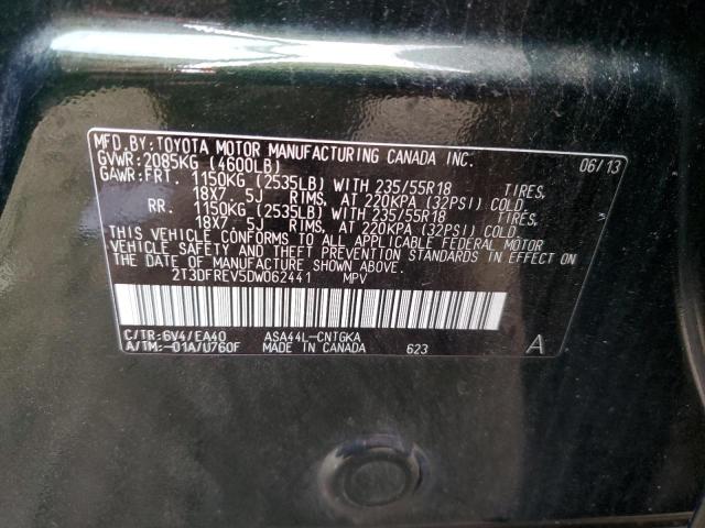 Photo 12 VIN: 2T3DFREV5DW062441 - TOYOTA RAV4 