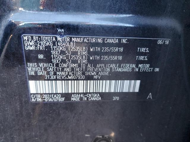 Photo 13 VIN: 2T3DFREV5JW807930 - TOYOTA RAV4 LIMIT 