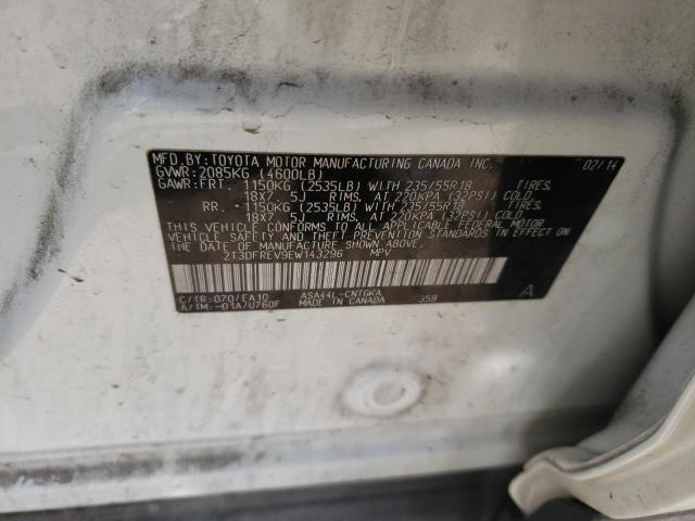 Photo 12 VIN: 2T3DFREV9EW143296 - TOYOTA RAV4 LIMIT 