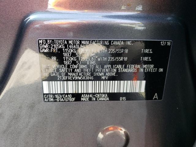 Photo 13 VIN: 2T3DFREV9HW583846 - TOYOTA RAV4 LIMIT 