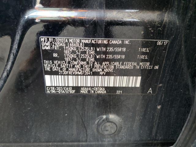 Photo 12 VIN: 2T3DFREV9HW672641 - TOYOTA RAV4 