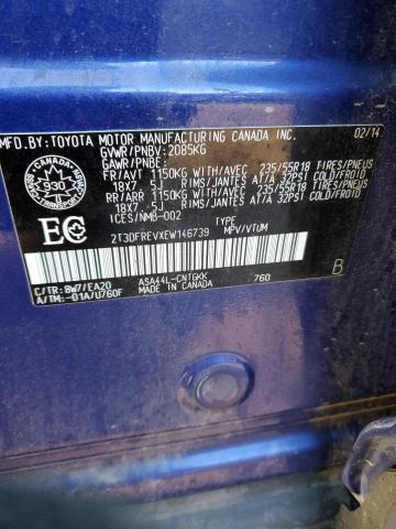 Photo 13 VIN: 2T3DFREVXEW146739 - TOYOTA RAV4 LIMIT 