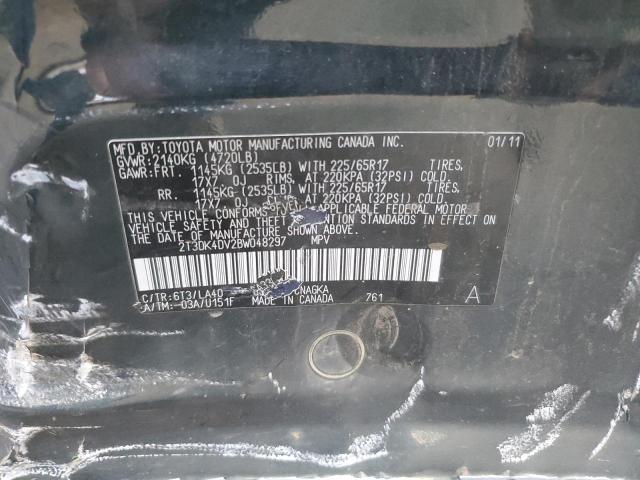 Photo 12 VIN: 2T3DK4DV2BW048297 - TOYOTA RAV4 LIMIT 