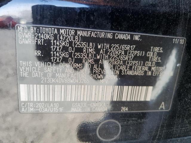 Photo 12 VIN: 2T3DK4DV8BW043265 - TOYOTA RAV4 