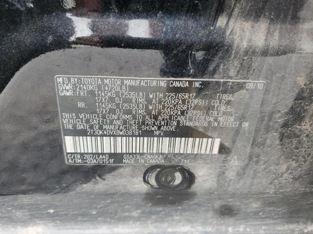 Photo 12 VIN: 2T3DK4DVXBW038181 - TOYOTA RAV4 LIMIT 