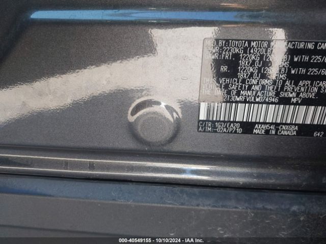 Photo 8 VIN: 2T3DWRFV0LW074946 - TOYOTA RAV4 