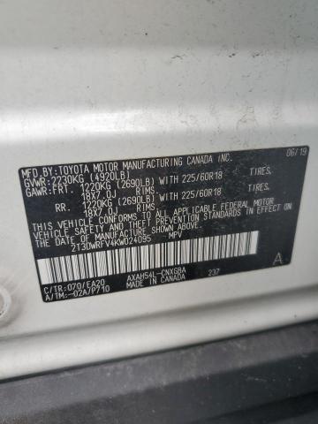 Photo 11 VIN: 2T3DWRFV4KW024095 - TOYOTA RAV4 LIMIT 