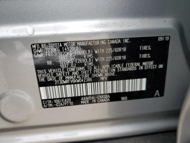 Photo 11 VIN: 2T3DWRFV6KW042386 - TOYOTA RAV4 