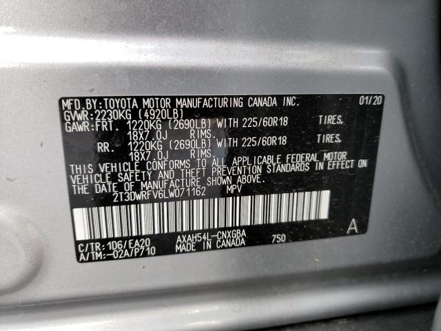 Photo 12 VIN: 2T3DWRFV6LW071162 - TOYOTA RAV4 LIMIT 