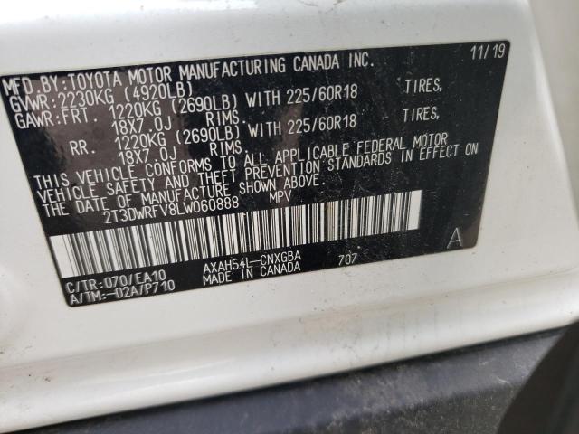 Photo 11 VIN: 2T3DWRFV8LW060888 - TOYOTA RAV4 LIMIT 