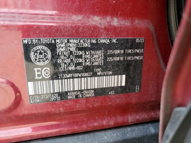 Photo 11 VIN: 2T3DWRFV8PW168627 - TOYOTA RAV4 LIMIT 