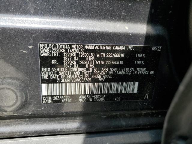 Photo 11 VIN: 2T3E6RFV3NW037705 - TOYOTA RAV4 