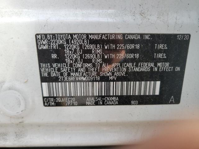 Photo 11 VIN: 2T3E6RFV4MW009118 - TOYOTA RAV4 