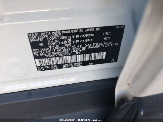 Photo 8 VIN: 2T3E6RFV7NW030532 - TOYOTA RAV4 