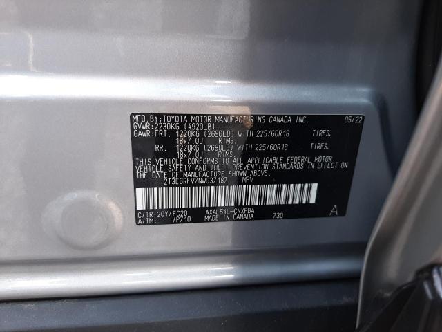 Photo 13 VIN: 2T3E6RFV7NW037187 - TOYOTA RAV4 XSE 