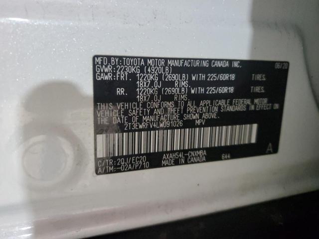 Photo 12 VIN: 2T3EWRFV4LW091026 - TOYOTA RAV4 