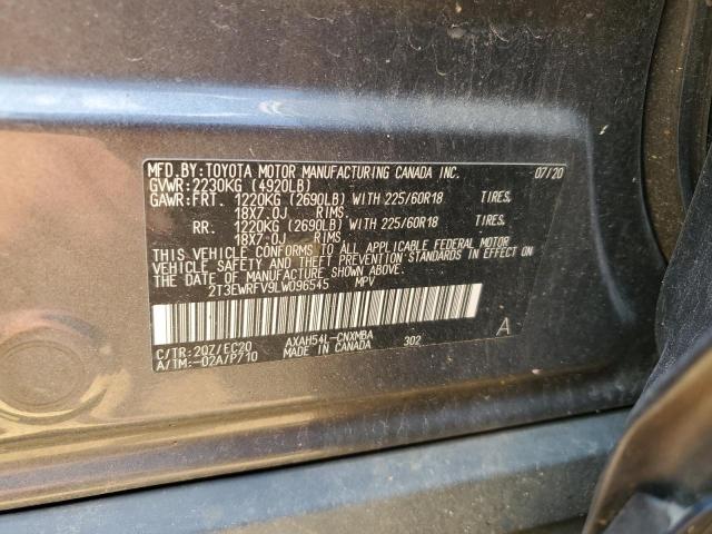 Photo 11 VIN: 2T3EWRFV9LW096545 - TOYOTA RAV4 XSE 