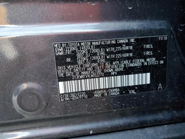 Photo 12 VIN: 2T3EWRFVXLW053770 - TOYOTA RAV4 