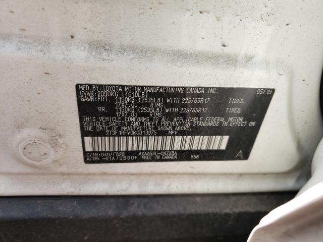 Photo 9 VIN: 2T3F1RFV0KC013975 - TOYOTA RAV4 