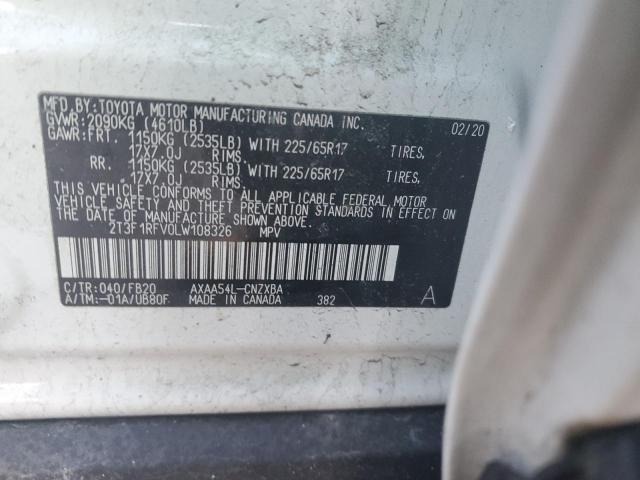 Photo 11 VIN: 2T3F1RFV0LW108326 - TOYOTA RAV4 