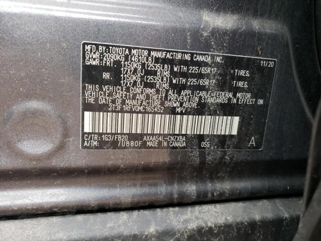 Photo 11 VIN: 2T3F1RFV0MC165452 - TOYOTA RAV4 LE 