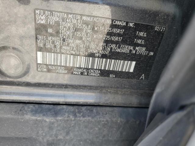 Photo 12 VIN: 2T3F1RFV2MW181621 - TOYOTA RAV4 LE 