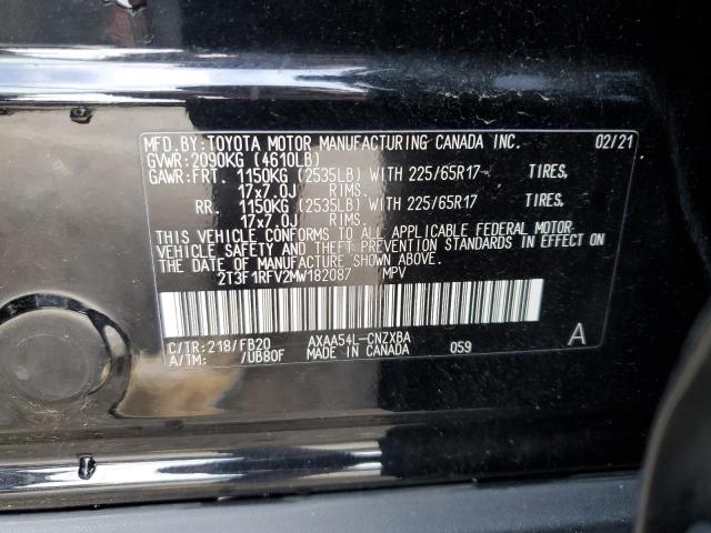 Photo 12 VIN: 2T3F1RFV2MW182087 - TOYOTA RAV4 LE 