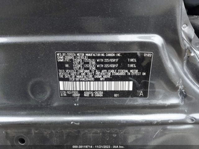 Photo 8 VIN: 2T3F1RFV4NC264695 - TOYOTA RAV4 