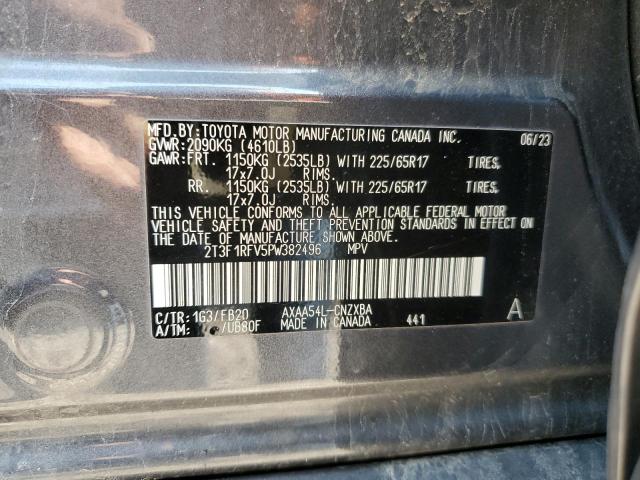 Photo 12 VIN: 2T3F1RFV5PW382496 - TOYOTA RAV4 LE 