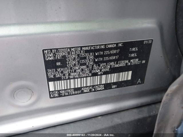 Photo 8 VIN: 2T3F1RFV6LC088438 - TOYOTA RAV4 